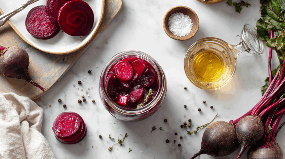 Easy Homemade Pickled Beets